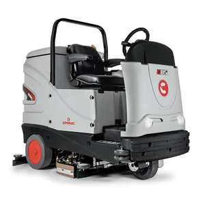 Scrubber - Ride On - Comac C85 Ride On Scrubber Bright w/Brushes, Pad Holders Acid Battery Box and Charger