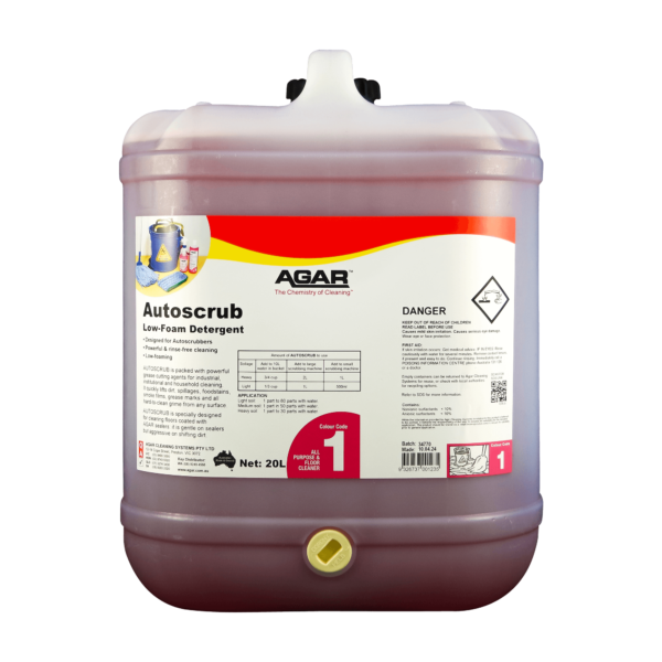 AGAR AUTOSCRUB - 20L