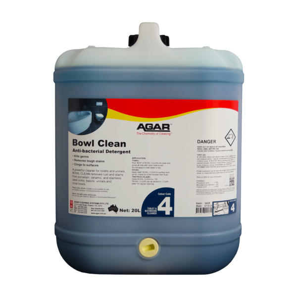AGAR BOWL CLEAN - 20L