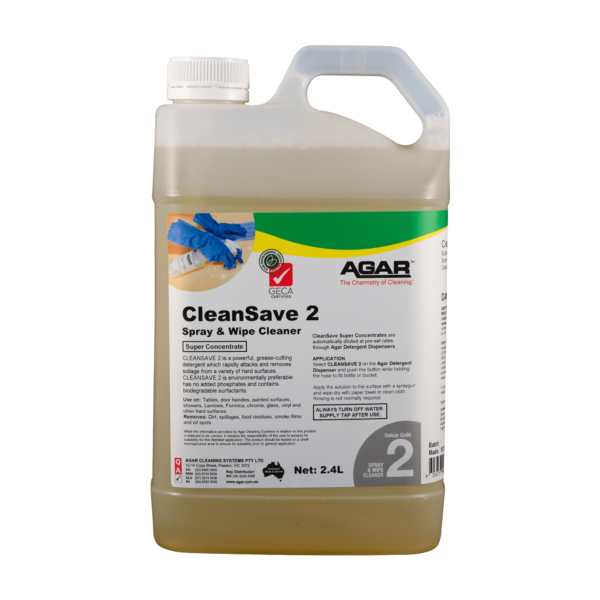 AGAR CLEANSAVE 2 GECA - 2.4L