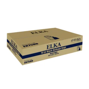 ELKA 75L HEAVY DUTY GARBAGE BAGS CARTON OF 250 (ROLL)