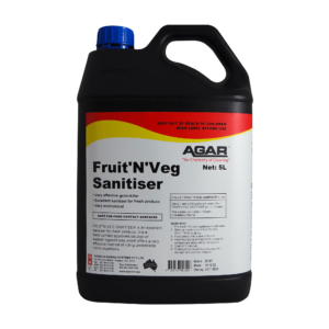 AGAR FRUIT'N'VEG SANITISER - 5L