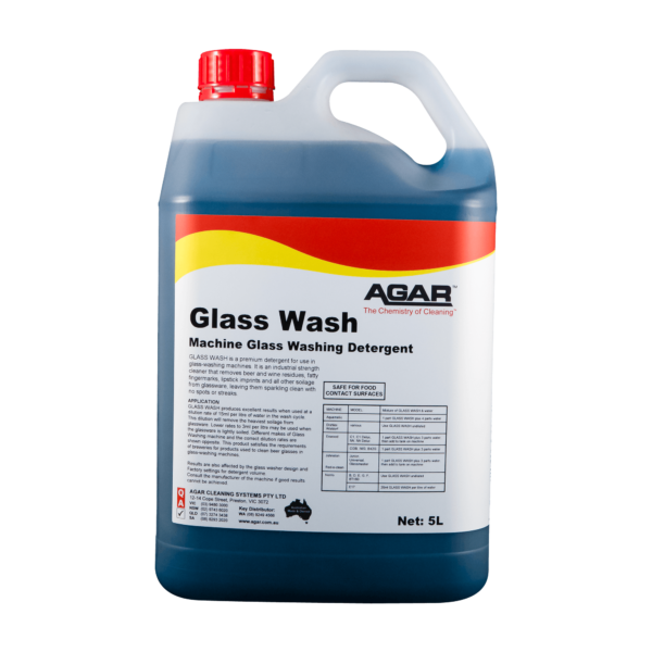 AGAR GLASS WASH - 5L