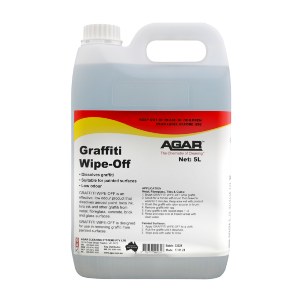 AGAR RAFFITI WIPE-OFF - 5L