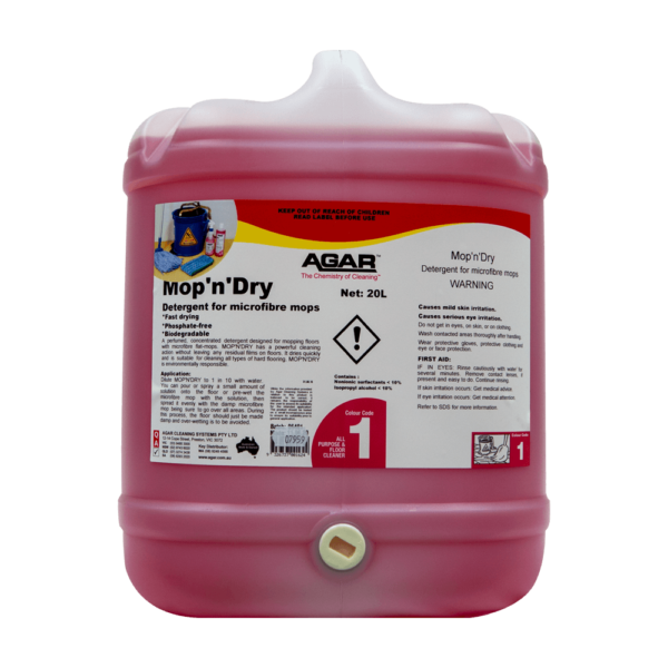 AGAR MOP'N'DRY - 20L