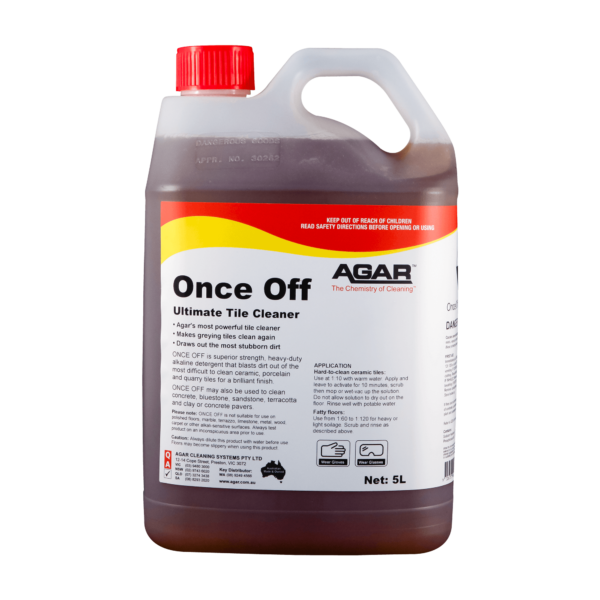 AGAR ONCE OFF -5L