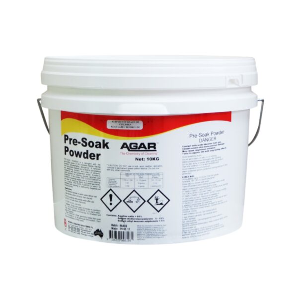 AGAR PRE-SOAK POWDER - 10KG