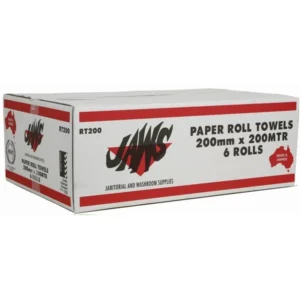 Royal Touch - JAWS Premium White 200m Autocut Hand towel