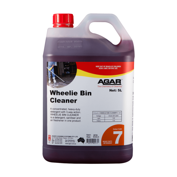AGAR WHEELIE BIN CLEANER-5L