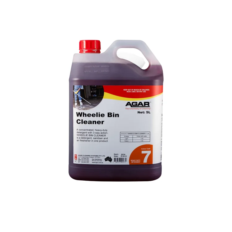 AGAR Wheelie Bin Cleaner 5L Powerful