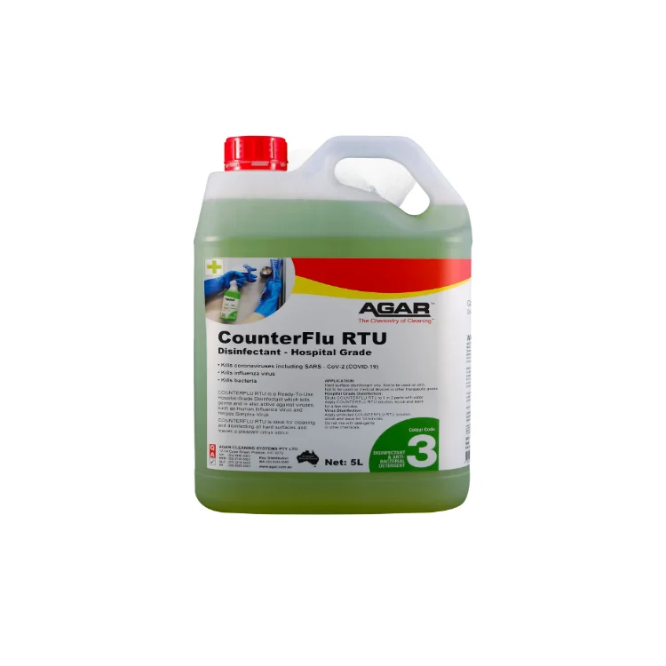 Best AGAR COUNTERFLU RTU Disinfectant