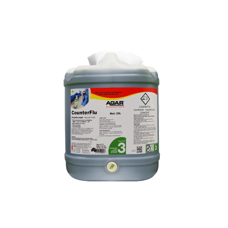 AGAR Counterflu Cleaner and Sanitiser
