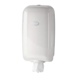 Royal Touch - Mini Centre Pull Towel Dispenser (Black)