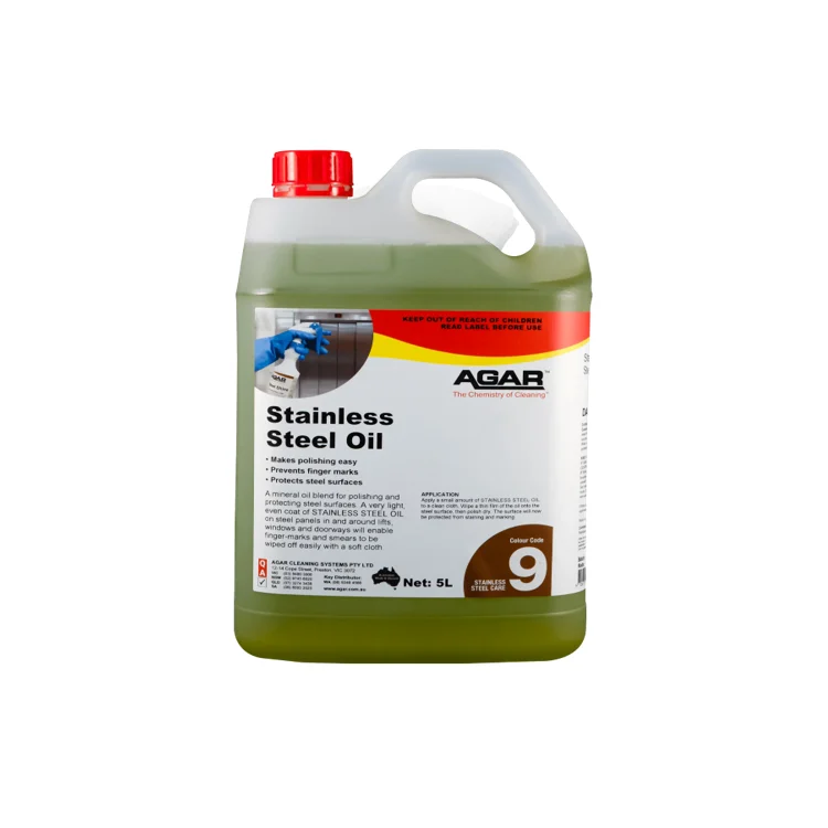 AGAR Stainles Steel Oil 5L Professional