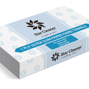 SC 1 Ply Ultra Slim Paper Hand Towels 24cm x 24cm