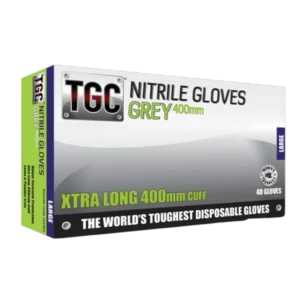 Premium TGC Grey Nitrile Gloves
