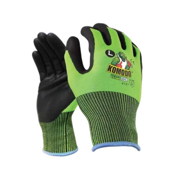 KOMODO Vigilant Touch Screen Ready Cut 1 gloves