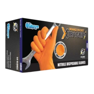 Orange Rocket Extra Grip Gloves