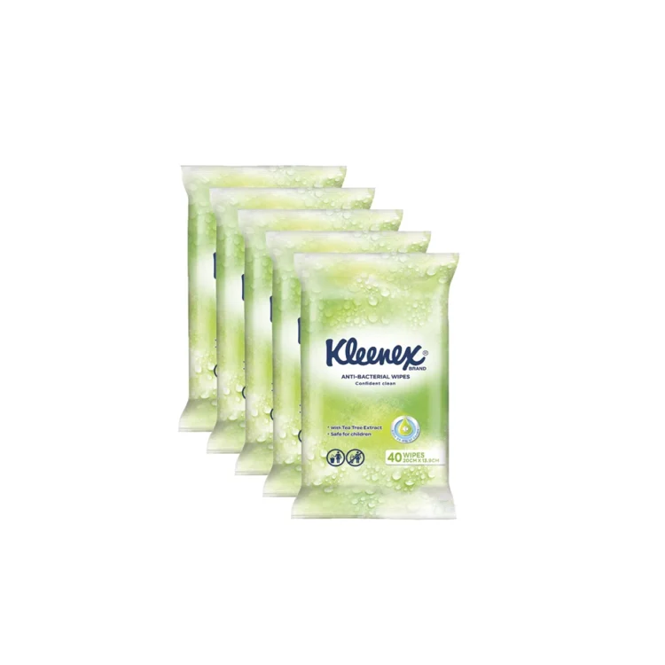 KLEENEX 21290 Anti Bacterial Wet Wipes