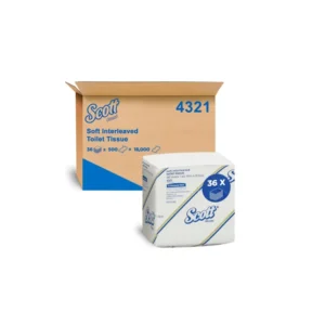 SCOTT 4321 Interleaved Toilet Tissue