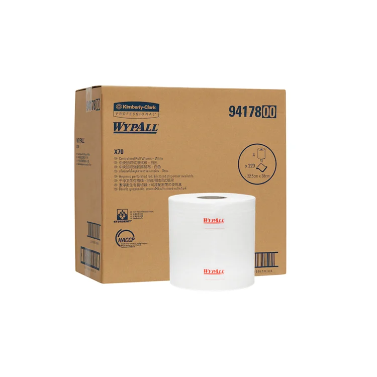 WYPALL 94178 X70 Centrefeed Wipes White