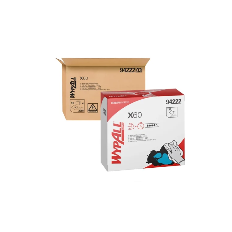 WYPALL 94222 X60 Pop up Wipes White