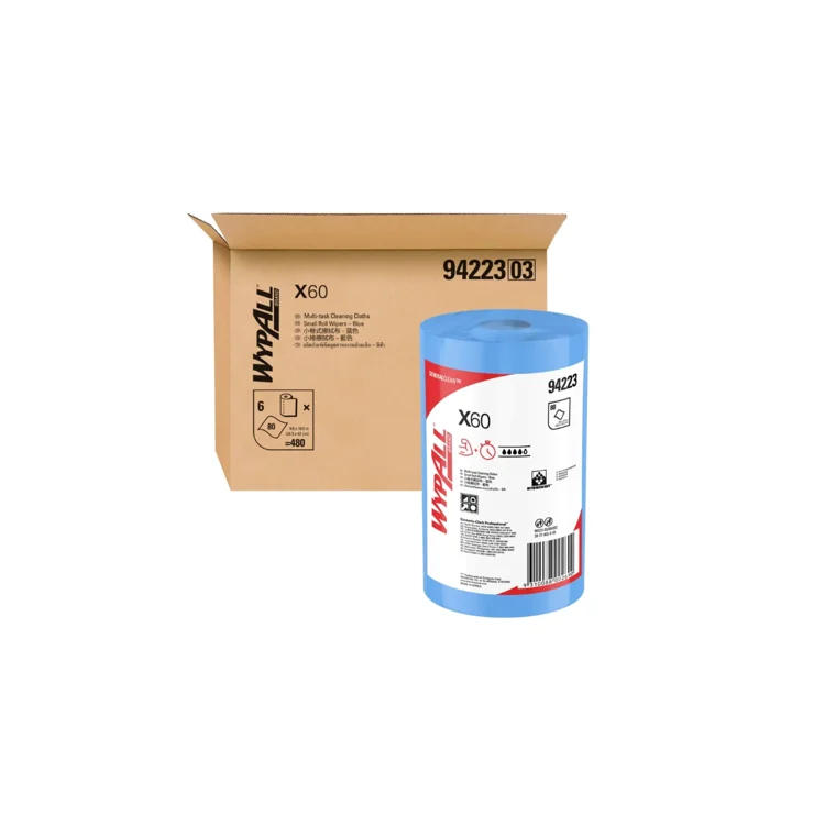 Elite WYPALL 94223 X60 Wipes Blue