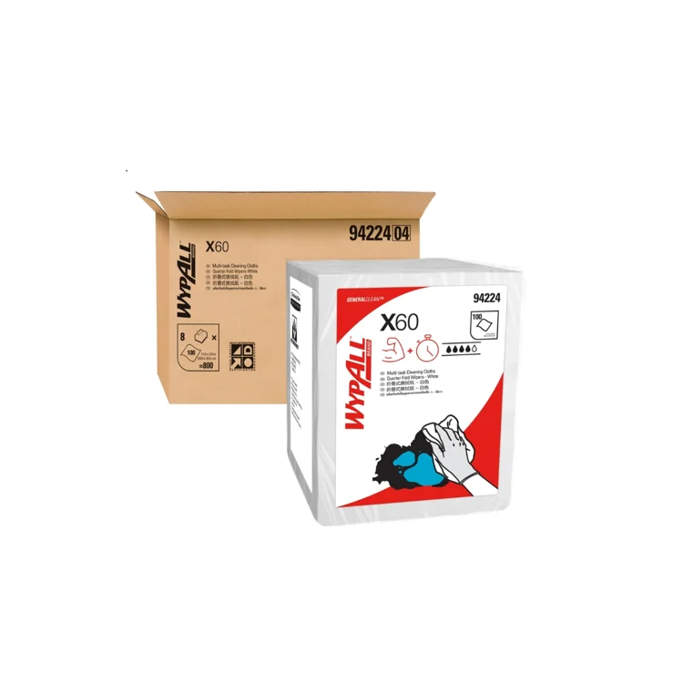 Best WYPALL 94224 X60 Wipes White