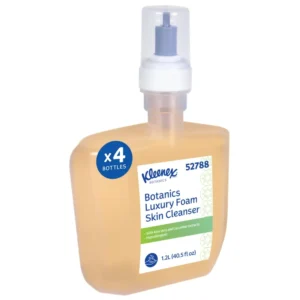 KLEENEX 52788 Botanics Foam Hand Soap, 1200ml/Cartridge, 4 cartridges/Case,