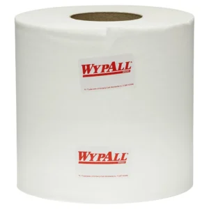 WYPALL 94121 L10 Regular Duty Centrefeed Wiper, White 1 Ply 20cm x 38cm, 300 Metres/Roll, 4 Rolls/Case