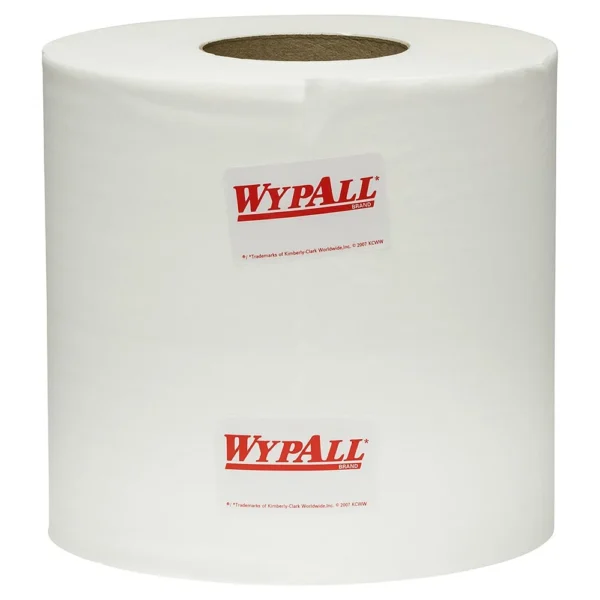 WYPALL 94121 L10 Regular Duty Centrefeed Wiper, White 1 Ply 20cm x 38cm, 300 Metres/Roll, 4 Rolls/Case