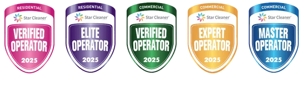 Star Cleaner operator badges