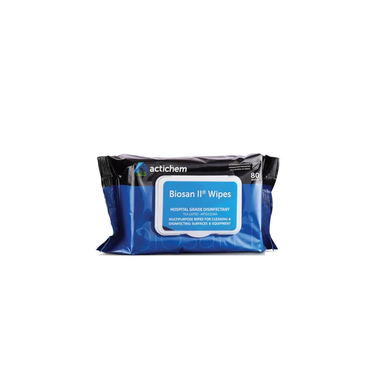Actichem Biosan II RTU Wipes 80 Pack