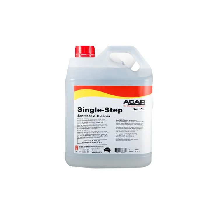 AGAR SINGLE STEP Cleaner Sanitiser