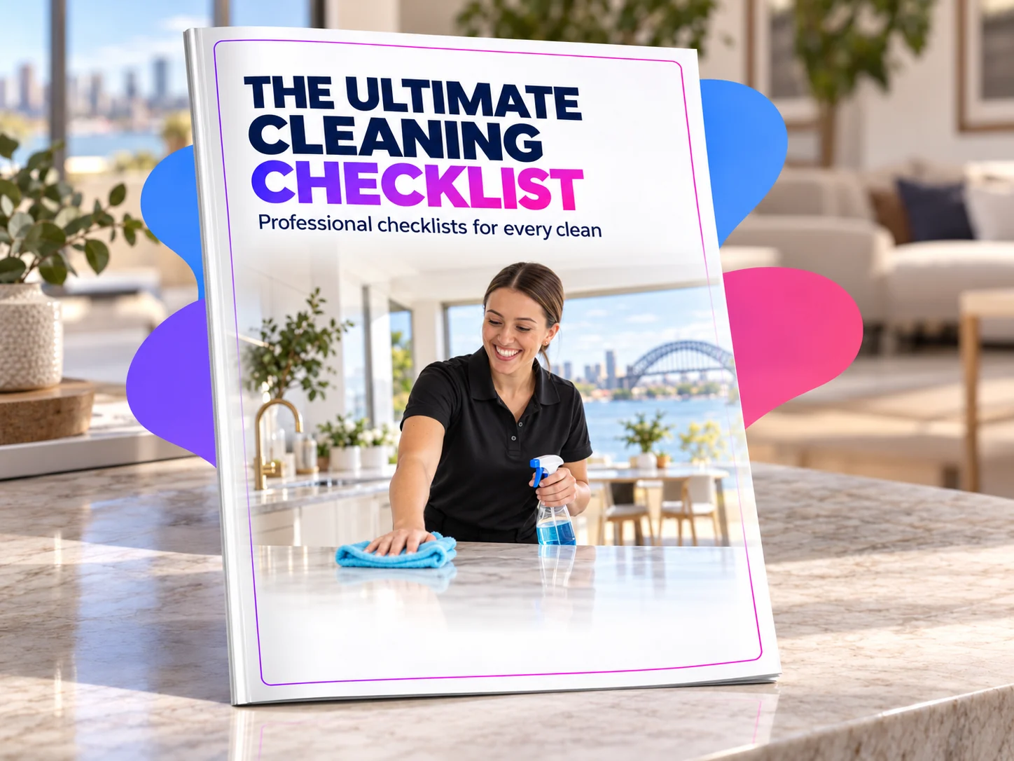 Printable Star Cleaner cleaning checklist PDF booklet